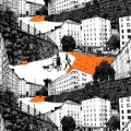 Pengerkatu, oranssi, design Tanja Orsjoki