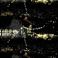 City lights, yellow by Matleena Issakainen